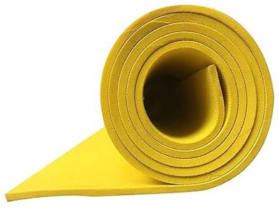 En ligne Yoga mat for Women and Workout Fitness Pilates and Meditation, DARK GREEN Yellow 6MM mm Exercise & Gym Mat