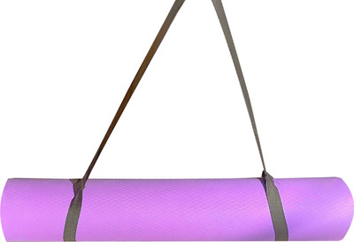 Taido Yoga Mat Eva Material 4mm for Workout Men & Women Purple 4 mm Yoga Mat