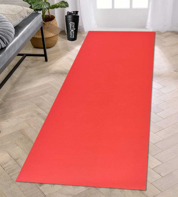 EXOTICE Red Rubber Yoga Mat 4MM Thickness 4 mm Yoga Mat