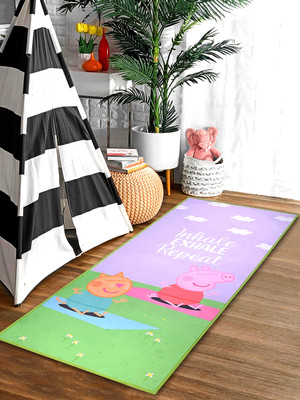 Saral Home SOS-1992-EM60X130-GREEN 7 mm Yoga Mat