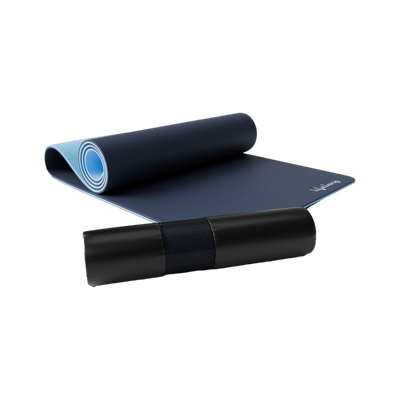 Lifelong Dual Color TPE Material Yoga Mat for Women & Men 6 mm Yoga Mat