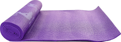IRIS Fitness Printed Sun Salutation Yoga Mat (180 cm X 65 cm) Purple 6 mm Yoga Mat