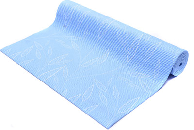 IRIS Premium Printed 5 mm, 72 X 24 Inch Non Slip Eco-friendly Anti-Tear Exercise Mat Blue 5 mm Yoga Mat