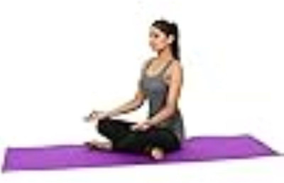 Fashion Paradise Yoga Mat | Anti Skid/Non-Slippery Yoga Mat/Sports Mat/Meditation Mat/Fitness Mat Purple 4 mm Yoga Mat