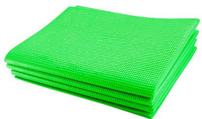 IRIS Best Travel 4mm Foldable PVC Yoga Green 4 mm mm Yoga Mat
