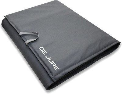DE JURE FITNESS EcoFriendly Exercise Gym mats For Men & Women, Yoga Mat and Exercise Mat Grey 10 mm Yoga Mat