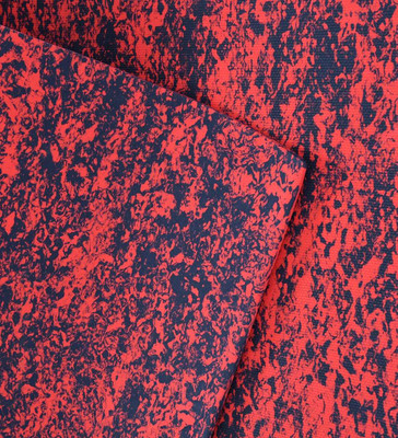 A CUBE LUXURY SOLUTIONS Cube Red Grey MIx Reversible Rubber Yoga Mat 4MM Thickness 4 mm Yoga Mat