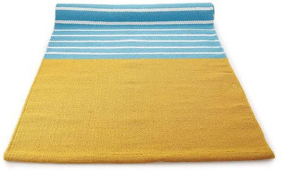 Strauss Premium Cotton Yoga Mat For Women & Men | Eco Friendly | Size-2X6 Ft 6 mm Yoga Mat