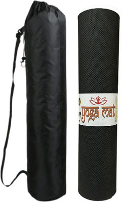 Taido Yoga Mat for Men and Women Eva Material 4mm Black 4 mm Yoga Mat