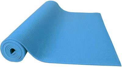 Sani International Toy Mall Yoga Mat for Gym Workout with 4mm Thickness, Yoga Mate for Men & Women Blue 4 mm Yoga Mat