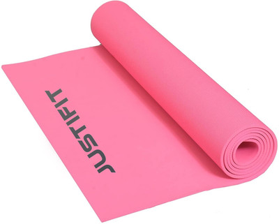 price history - JUSTIFIT EVA + TPE Anti Slip Home Gym Exercise Workout Fitness for Men Women with Bag Pink 6 mm Yoga Mat