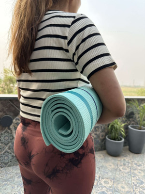 Winner Full Size Printed Designer Anti-Slip Yoga Mat with Carrying Strap 6 mm Yoga Mat