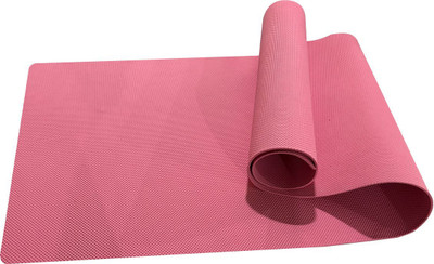 Bikauaa EVA Anti Slip Home Gym Exercise Workout Fitness for Men Women Kids Pink 4 mm Yoga Mat