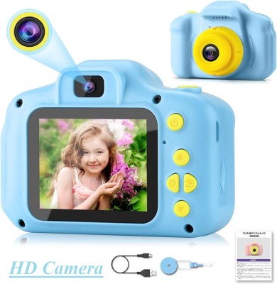 Bzrqx Gift Toy Baby Camera 1080P Digital Camera Kids Gift Baby Girls 2 Inch Screen Photos Videos Recording Sports and Action Camera(Multicolor, 8 MP)