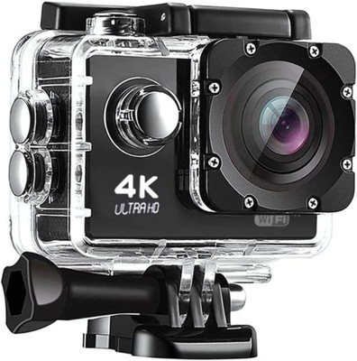 GG Live Professional 4K Action camera Vlogging 4k & mini vlogging Action Camera 4k Sports DV Camcorder Sports and Action Camera(Black, 20 MP)
