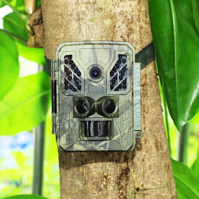 Orlov T3 Trail Camera 4K Trail Camera 32MP Night Vision Motion Sensor Wildlife Camera Sports and Action Camera(Green, 32 MP)