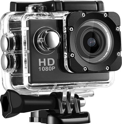 ProTec Newly Launhed 2K WiFi Sports Action Camera 30M Waterproof with acessories Sports and Action Camera(Black, 12 MP)