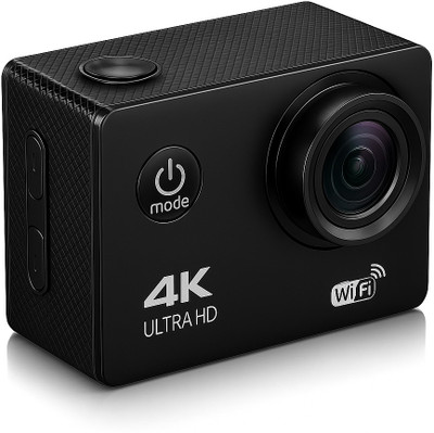 CGPRO RogueShot-65215 WATERPROOF 30M NEWLY 4K ULTRA HD WIFI SPORTS AND ACTION CAMERA WITH ACCESSIORIES Sports and Action Camera(Black, 16 MP)