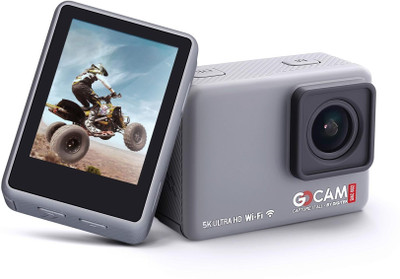DIGITEK GoCAM DAC-002 5K 60FPS WiFi Ultra HD with 6-Axis Gyro EIS Stabilization 150 WideAngle Sports and Action Camera(Black, 24 MP)
