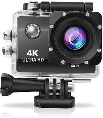 Exim VLOGGING CAMERA WITH ACCESSORY 4K CAMERA Sports and Action Camera(Black, 16 MP)