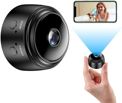 Bzrqx Spy Hidden Wifi Camera 1080P HD Audio Video Secret Baby Monitor Night Vision Spy Camera(64 GB, 1 Channel)