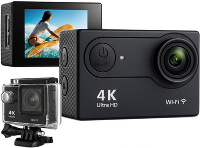 HDFGR 4k D44 Sports Camera Action Camera 4k20MP Wifi 30M Waterproof Action Camera Sports DV Camcorder Sports and Action Camera(Black, 20 MP)