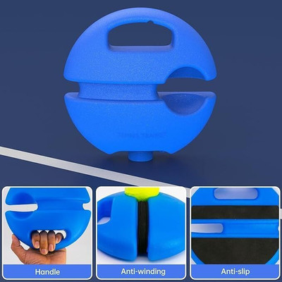 PMW Tennis Trainer Rebound Ball Set,Tennis Balls Sports Bowling Set