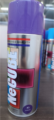 Necube Premium Quality Multi-Purpose Violet Spray Paint 400 ml(Pack of 1)