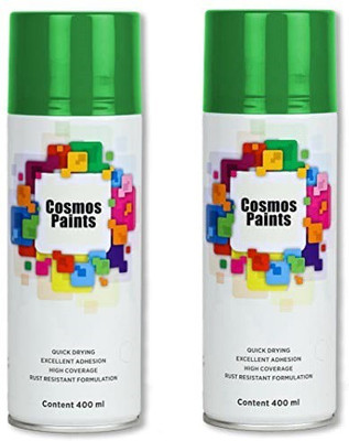 Cosmos Green Spray Paint 400 ml(Pack of 2)