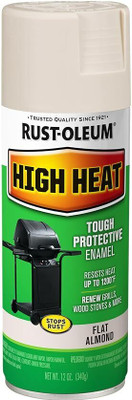 MROkart Rust-Oleum High Heat 7750830 Heat Resistant (Bar-B-Que) Beige Spray Paint 340 ml(Pack of 1)