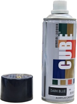 Golden Fox cube Aerosol Spray Paint 400ml for Multipurpose use DARK BLUE Spray Paint 400 ml(Pack of 1)