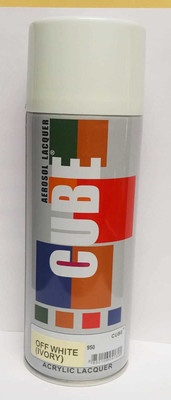 suman traders White Spray Paint 400 ml(Pack of 1)