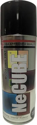 Necube Premium Quality Multi-Purpose Shine Black Spray Paint 400 ml(Pack of 1)