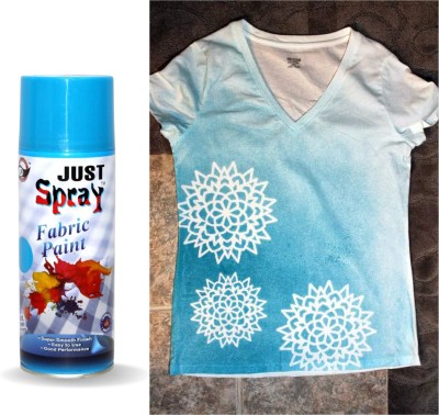 Just Spray ( Thailand ) Blue Fabric Spray Paint is Specially Formulated For Blue Spray Paint 400 ml(Pack of 1)