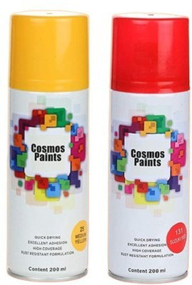 Cosmos Multicolor Spray Paint 200 ml(Pack of 2)