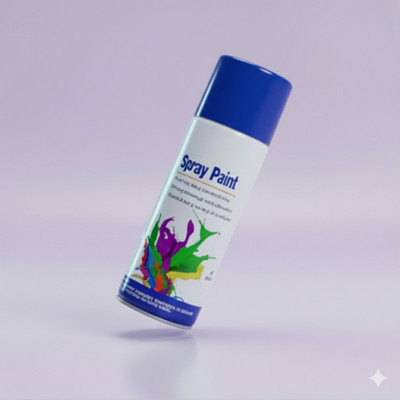 Yoobi Craft Navy Blue Spray Paint 450 ml(Pack of 1)