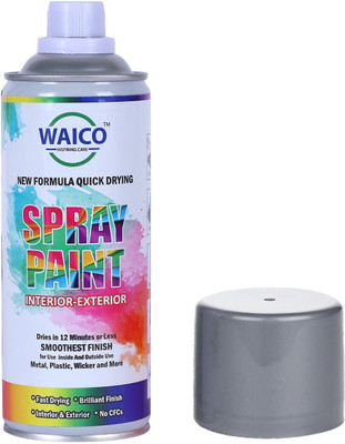 TECHTOM NEW_W.Grey.pk1 Grey Spray Paint 400 ml(Pack of 1)
