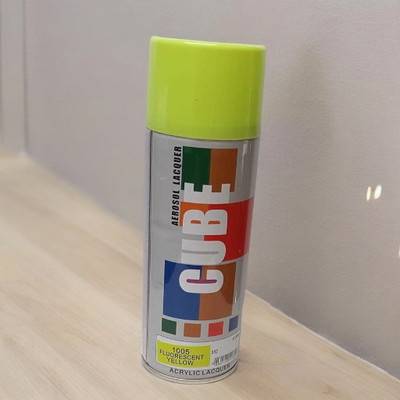 MODAROCK Yellow Spray Paint 400 ml(Pack of 1)
