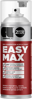 Cosmos Lac White Spray Paint 400 ml(Pack of 1)
