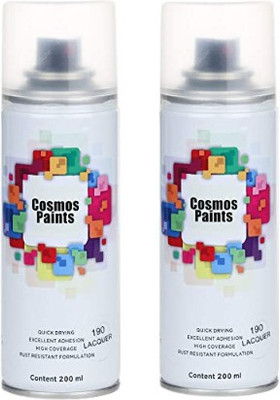 Cosmos Clear Spray Paint 200 ml(Pack of 2)