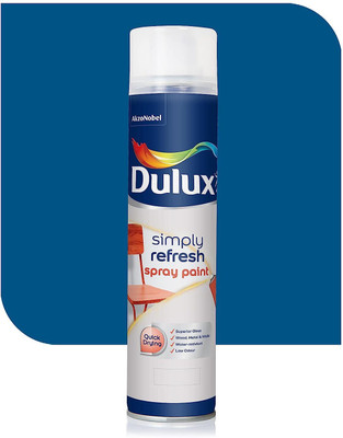 Dulux Simply Refresh Spray Paint Multipurpose for Home Wall, Wood & Metal Blue Spray Paint 400 ml(Pack of 1)