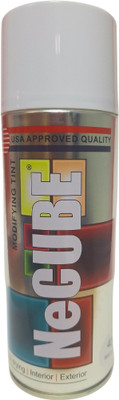 Necube Multi-purpose Spray Paint White Spray Paint 400 ml(Pack of 1)