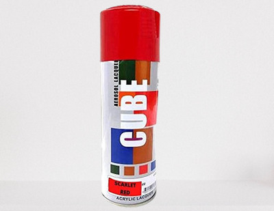 Golden Fox Red Spray Paint 400 ml(Pack of 1)