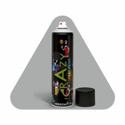 AeroFast Rust Protection and Surface Bonding Solution for Metal Surfaces Grey Primer Spray Paint 400 ml(Pack of 1)
