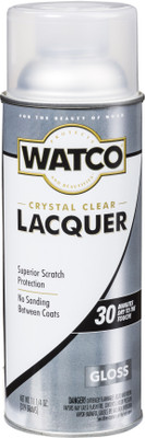 Watco 63081 MROkart Rust-Oleum Lacquer Clear Wood Finish Clear Spray Paint 319 ml(Pack of 1)