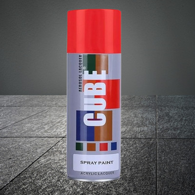 MODAROCK Cube red Spray Paint Red Spray Paint 400 ml(Pack of 1)