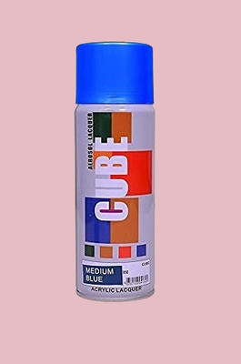 Golden Fox cube Aerosol Spray Paint 400ml for Multipurpose use Blue Spray Paint 400 ml(Pack of 1)