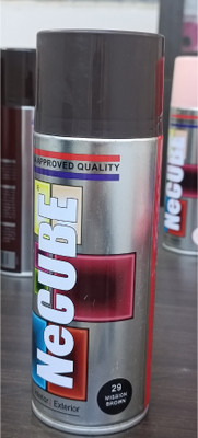 Necube Premium Quality Multi-Purpose Mission Brown Spray Paint 400 ml(Pack of 1)