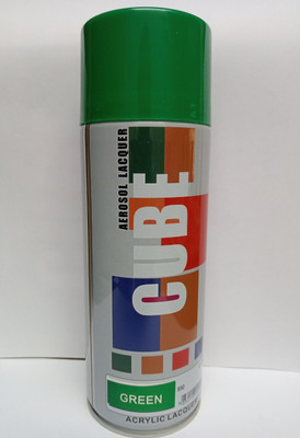 suman traders ACRYLIC LACQUER Green Spray Paint 400 ml(Pack of 1)