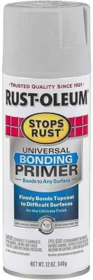 MROkart Rust-Oleum 330491 Stops Rust Universal Bonding Primer Grey Spray Paint 340 ml(Pack of 1)